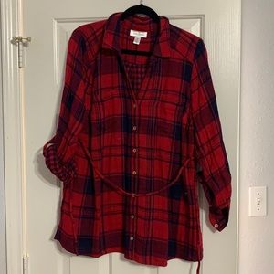 **SOLD** Plaid Button Up